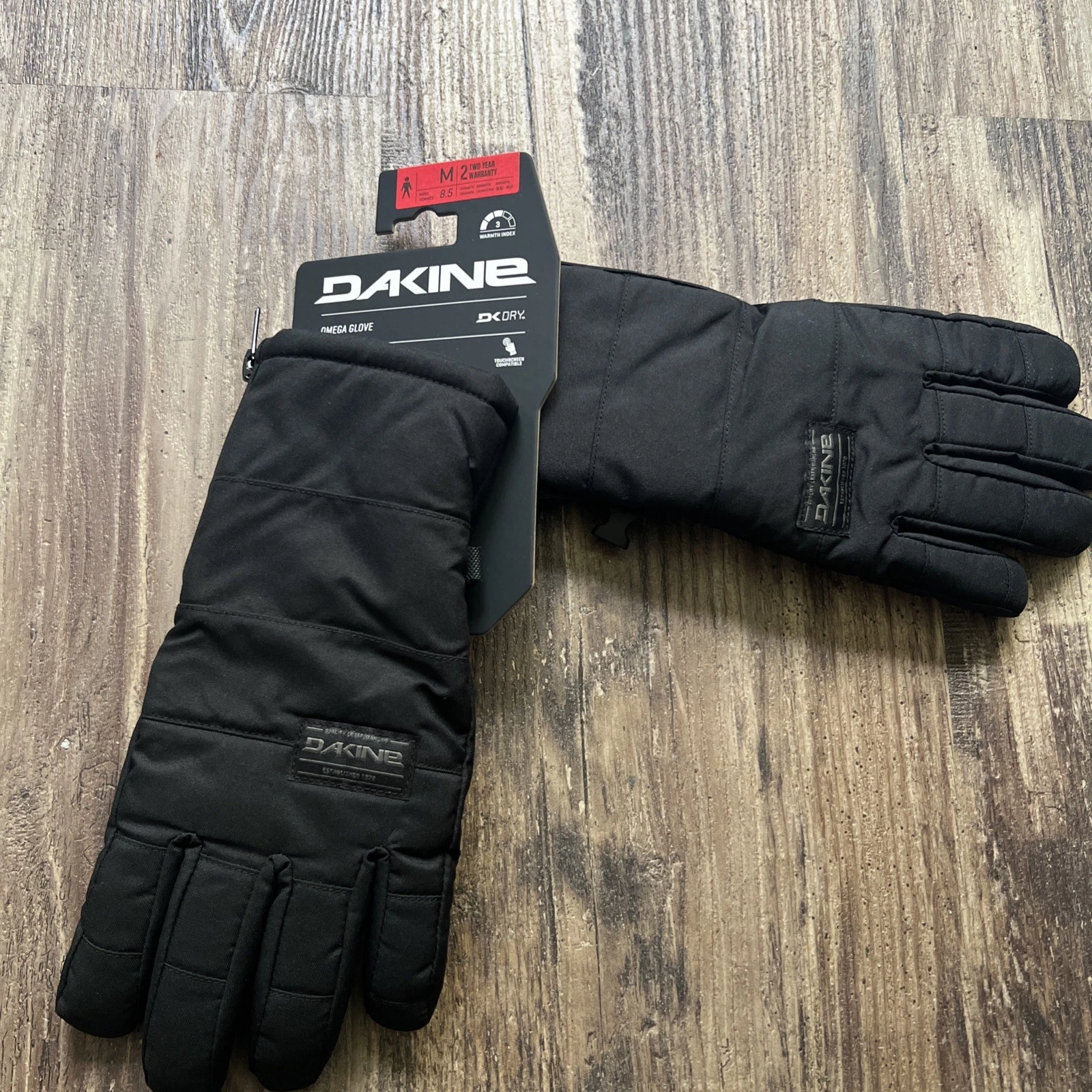 Dakine Omega Snow Gloves – Black, Medium Insulated Winter Gear
Opens in a new window or tab