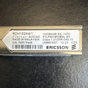 Ericsson RDH10244/1 FTLF8519P2BNL-E9 SFP Module Network Switch Transceiver