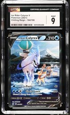 Ice Rider Calyrex V 164/198 Ultra Rare Holo Chilling Reign Pokemon CGC 9 Mint on eBay