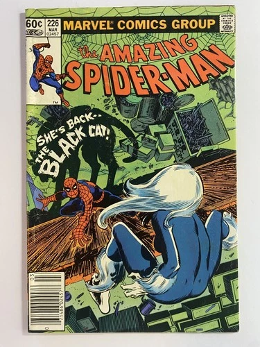 Amazing Spider-Man #226 | FN/VF | Black Cat | Jean DeWolff | Marvel