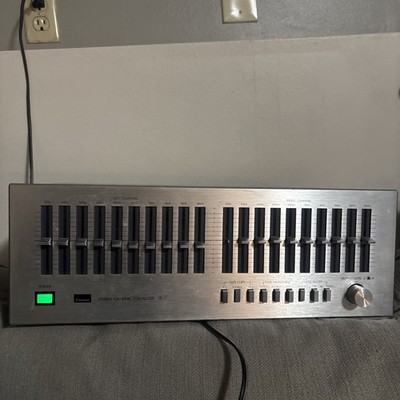 SANSUI SE-7 Vintage Stereo Graphic Equalizer     !!!