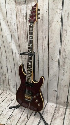 [SCHECTER] OMEN EXTREME-6 FRT Gebraucht Mahagoni Korpus Ahorn Hals Palisander...