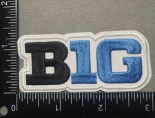 BIG 10 CONFERENCE LOGO COLLEGE UNIVERSITY FOOTBALL BASKETBALL IRON ON PATCH