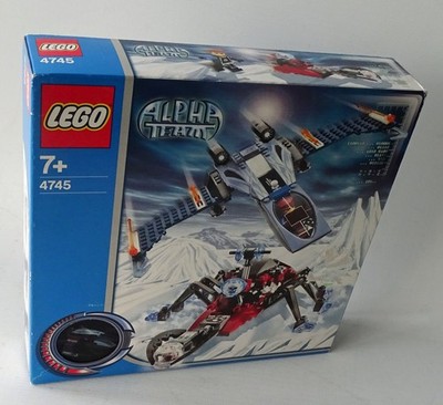 Lego  Alpha Team 4745 - Blue Eagle vs. Snow Crawler 257 Teile 7+ Neu/New
