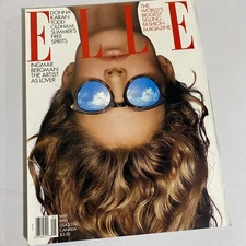 Elle Mag May 1993 ELAINE IRWIN Helena Christensen Tatjana Patitz Ingmar Bergman