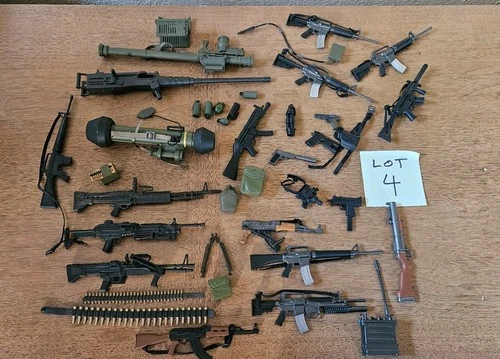1/6th GI Joe Style 21st Century Soldier Weapons Accessories Hasbro Modern Lot 4