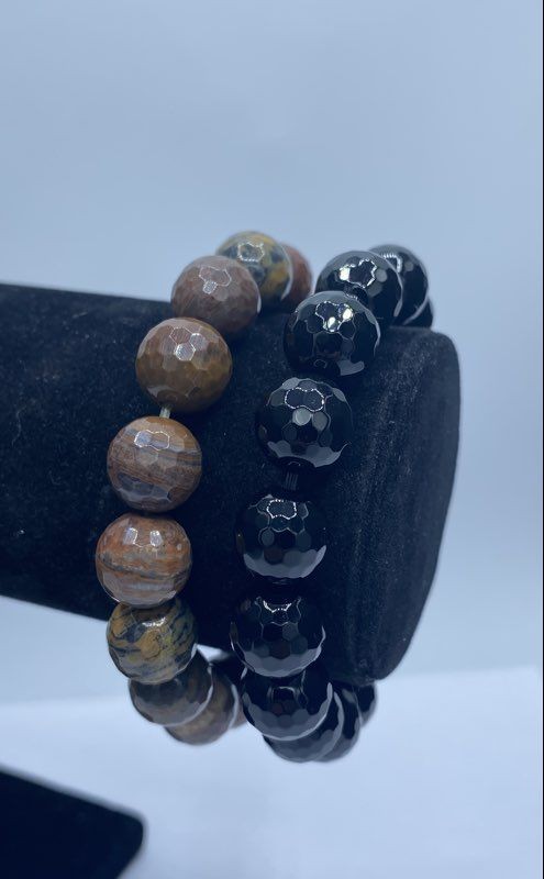 Sterling Silver/Multi-Gemstone Assorted Bracelet … - image 2