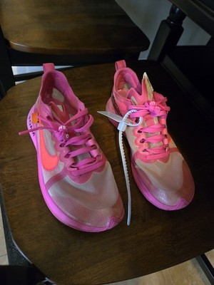 Size 6 - Off-White x Nike Zoom Fly SP Tulip Pink