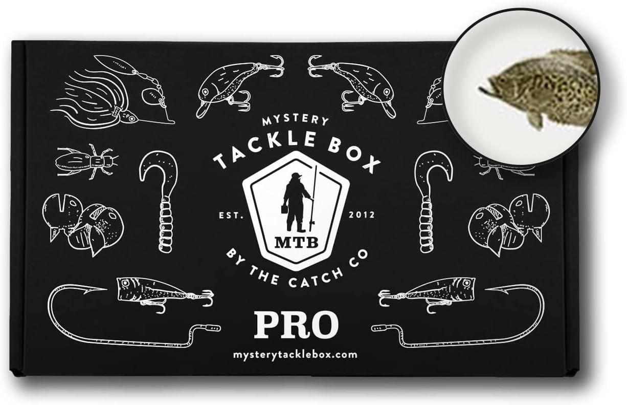 Catch Co Mystery Tackle Box Pro Crappie Fishing Kit