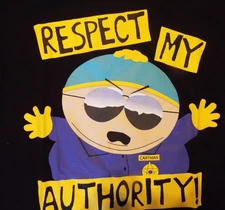 SOUTH PARK CARTMAN RESPECT MY AUTHORITY TEE