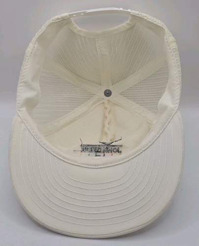 1987 John Deere Snapback Vintage Trucker Hat White Mesh Cap 150th Anniversary - Picture 7 of 7