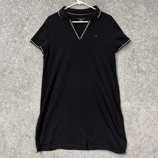 Tommy Hilfiger Shirt Dress XL Logo Preppy Sporty Golfcore Tennis Country Club