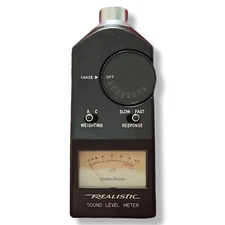 Vintage Radio Shack Realistic Sound Level Meter, Model 33-2050, Tested