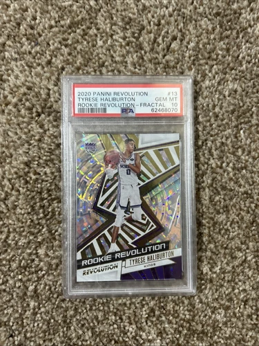 2020 Tyrese Haliburton Rookie Revolution Fractal PSA 10