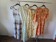Lot of 4 Vintage 1950s/1960s Dresses