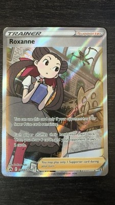 Pokémon Roxanne GG66/GG70 Crown Zenith Trainer Ultra Rare Full Art Holo English