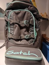 Satch Schulranzen Schulrucksack mint phantom + Sportbeutel + SWAPS 
