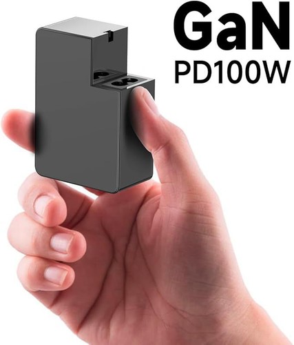 USB-C Charger Plug Adapter Cable PD 65W Type-C Fast Charge For Phone Laptop iPad - Picture 2 of 4