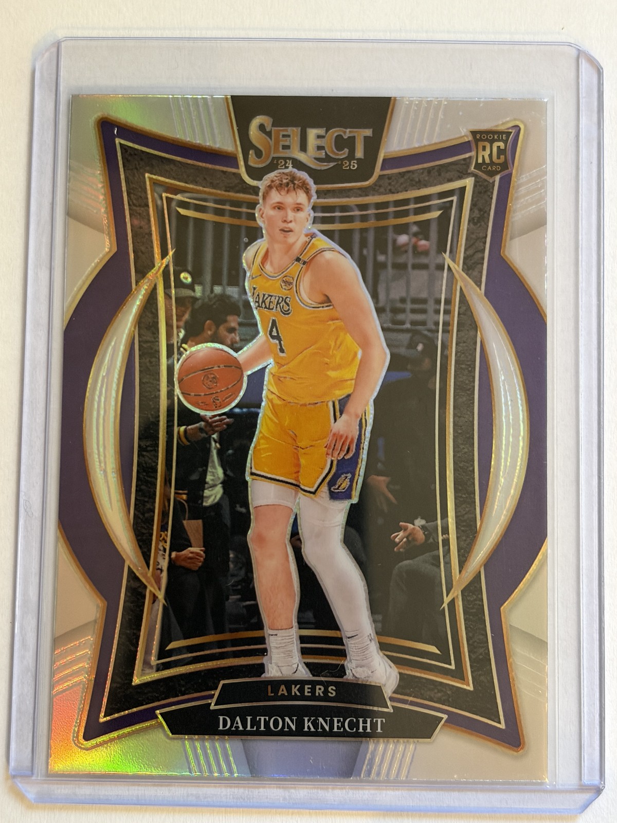 2024-25 Panini Select #91 Dalton Knecht Silver Prizm