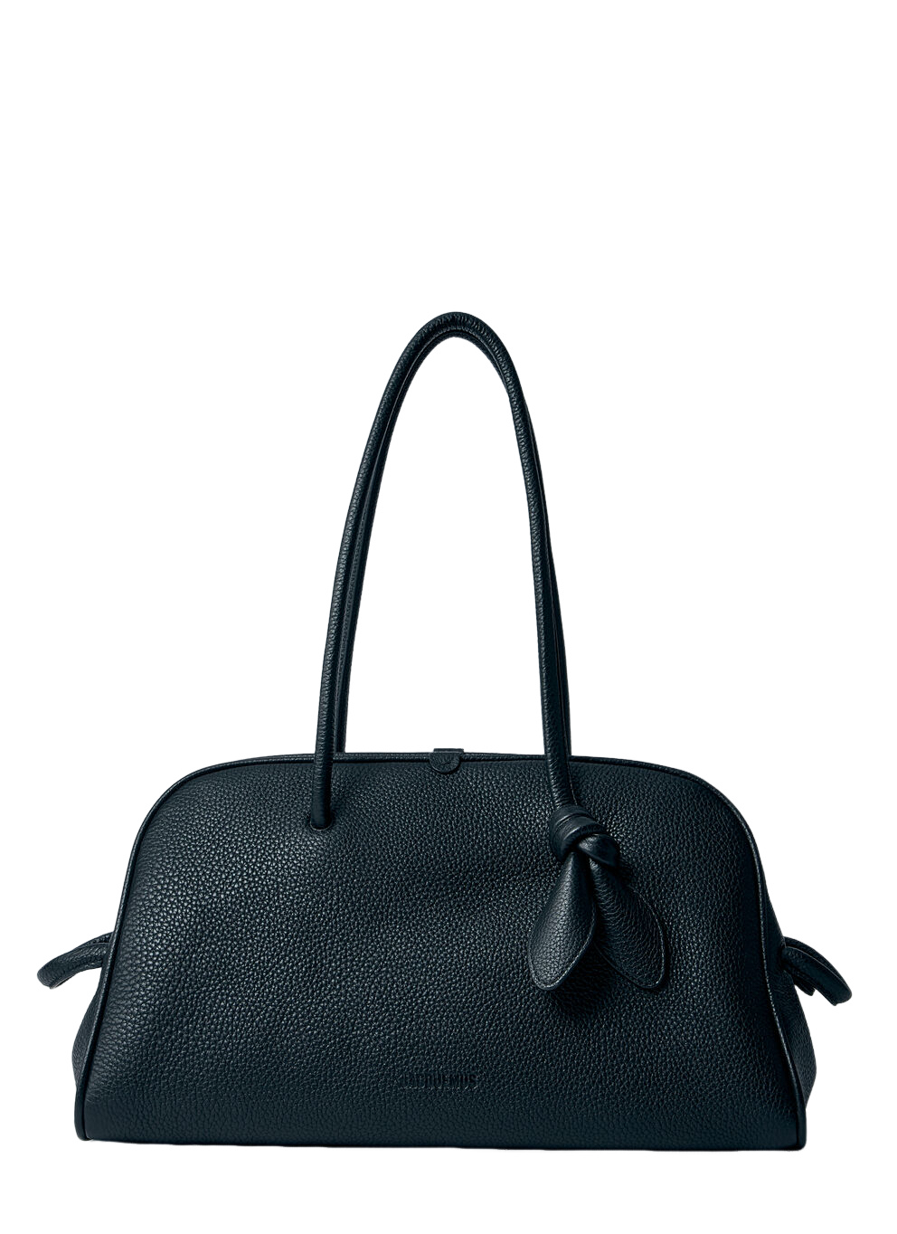 JACQUEMUS The Medium Turismo Black Top Handle Bag New & Authentic