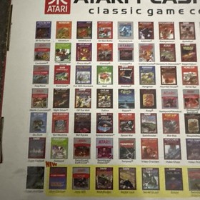 Atari Flashback 6 Classic Game Console 100 Built-In Games with Wireless Control