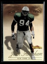 John Abraham RC: 2000 Fleer Showcase Rookie Card /2000 #245. rookie card picture