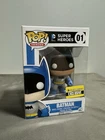 Funko Pop Blue Batman 01 DC Super Heroes Entertainment Earth Exclusive