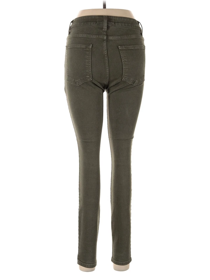 American Apparel Women Green Jeggings 28W - Image 2 of 2