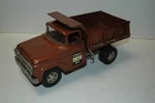 VINTAGE TONKA HYDRAULIC BRONZE DUALLY DUMP TRUCK LATE 50'S? 60'S?