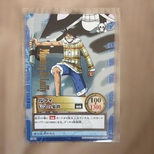 Bandai One Piece Carddass Hyper Battle S110 Monkey D Luffy Faith Foil SR