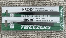 Beauty Tweezers 2 Pack Brand New Stainless Steel High Quality