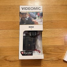 Rode VideoMic Camera  Mount Shotgun Microphone w/ Rycote Lyre Shock Mount