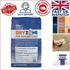 Fast-Setting 20kg Damp-Resistant Plaster - Ideal for Damp Wall Restoration