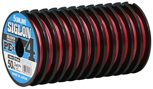 Sunline Sigron PE x4 Multicolore 100 m 12 connessioni [1200 m] n. 2NUOVO - Immagine 2 di 3