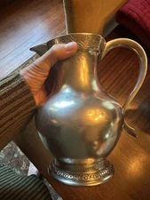 PIERRE DEUX PEWTER Heavy Pitcher