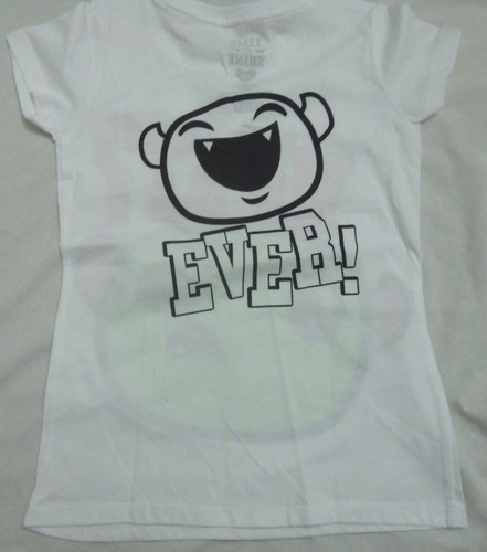 Girls Tee Shirts Graphic Crew Top Glitter Layer XS S M L XL Kids - Picture 26 of 28