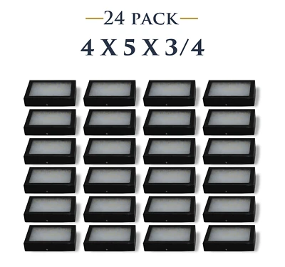 SOUTHERN STAR DISPLAYS 24 Pack of 4 x 5 x 3/4 Riker Display Cases Boxes for Collectibles Arrowheads