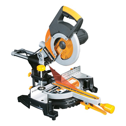 Evolution RAGE3 255mm Multipurpose Sliding Mitre Saw C Grade 230v - Picture 2 of 8