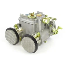 2 x Weber DCOE40 IDF40 Dellorto DHLA40 DRLA40   on trumpet mesh filter gauzes