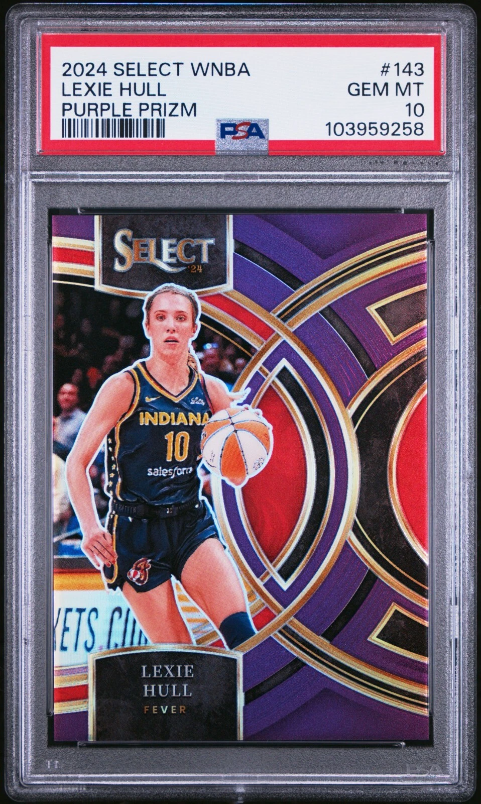 Lexie Hull trading card