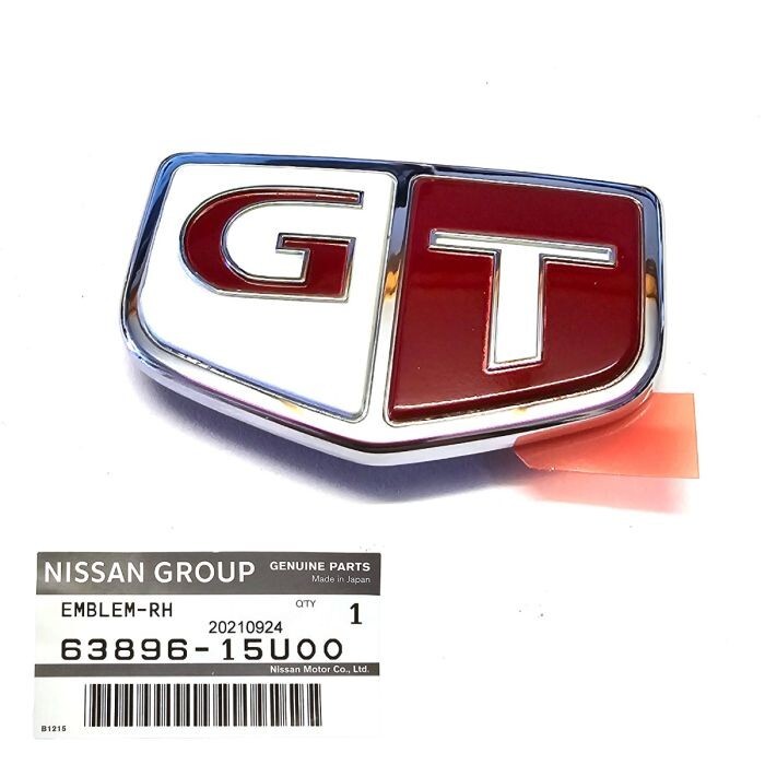Skyline GT Fender Emblems Pair R33 OEM Genuine Nissan for