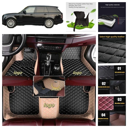 For Land Rover All Models Car Floor Mats Custom Carpets Waterproof Cargo Liners - Bild 24 von 27