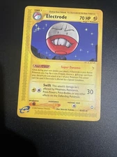 Electrode 8/147 Aquapolis 2003 Pokémon Card E Series WOTC - LP