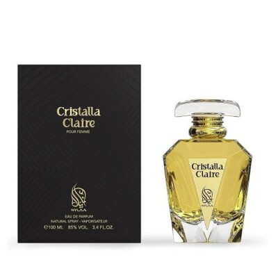 NYLAA CRISTALLA CLAIRE POUR FEMME 100ML EAU DE PARFUM SPRAY NAGELNEU & VERSIE...