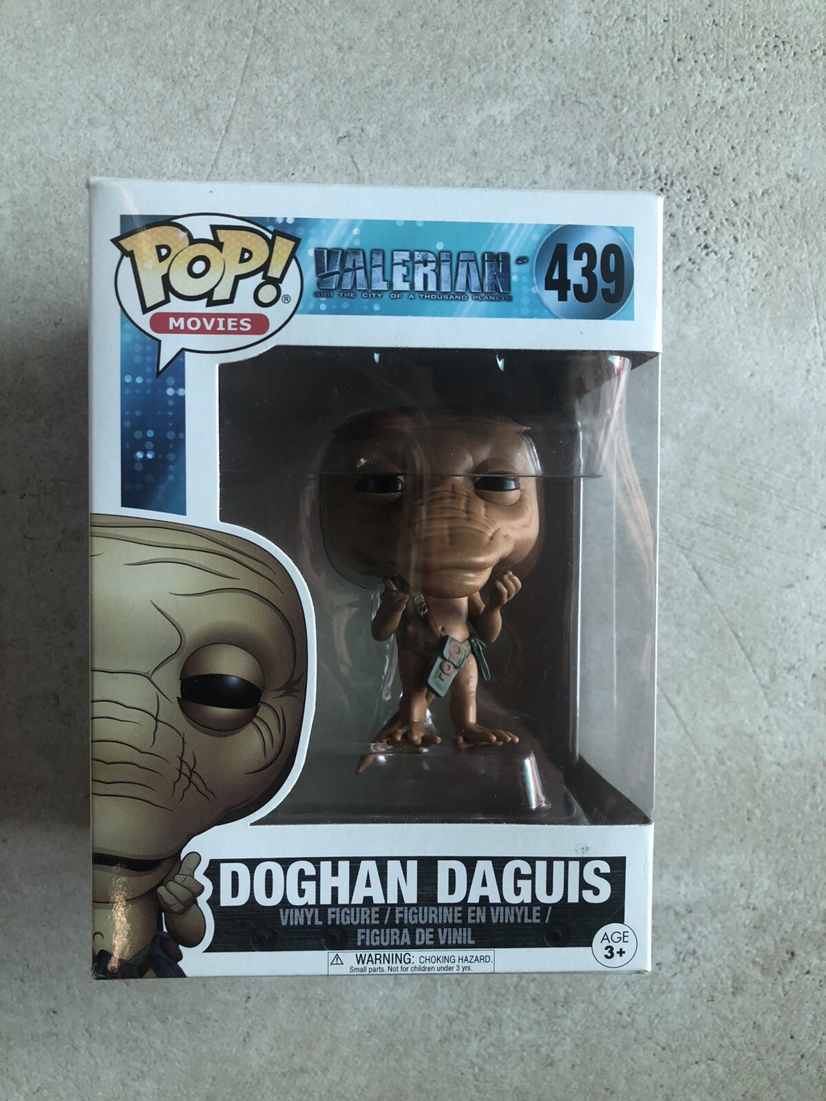 Funko Pop!: Valerian - Doghan Daguis #439 Slight Box Damage See Photos