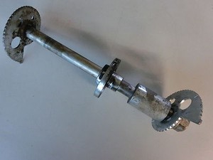 Kymco Stryker 125, AF, 99-, Hinterradachse, Achse Hinterrad, Schraube Felge