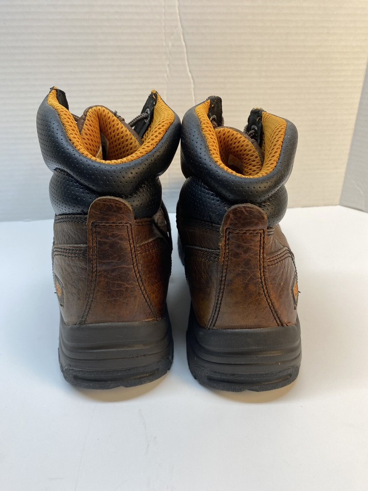 TIMBERLAND PRO TITAN 6" Men's Brown 50506 Work Boots Size 10 M USA