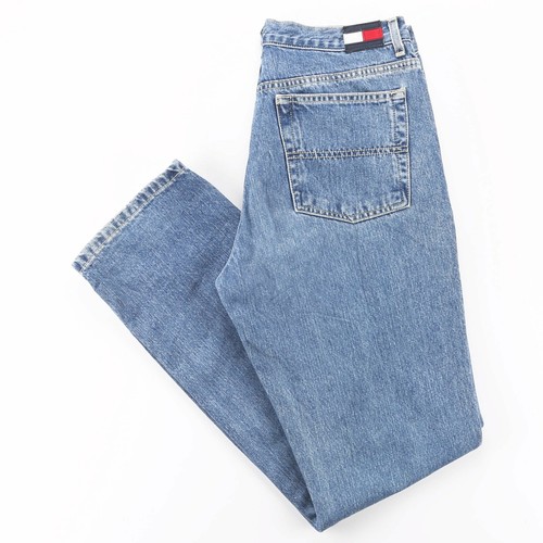 VINTAGE TOMMY HILFIGER Blue Jeans Relaxed Boyfriend Jeans da donna W33 L33  | eBay