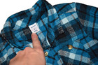 K8 !WOW! OLD NAVY 4T Boys Multicolored Flannel Plaid button Up Long Sleeve Shirt — photo 3