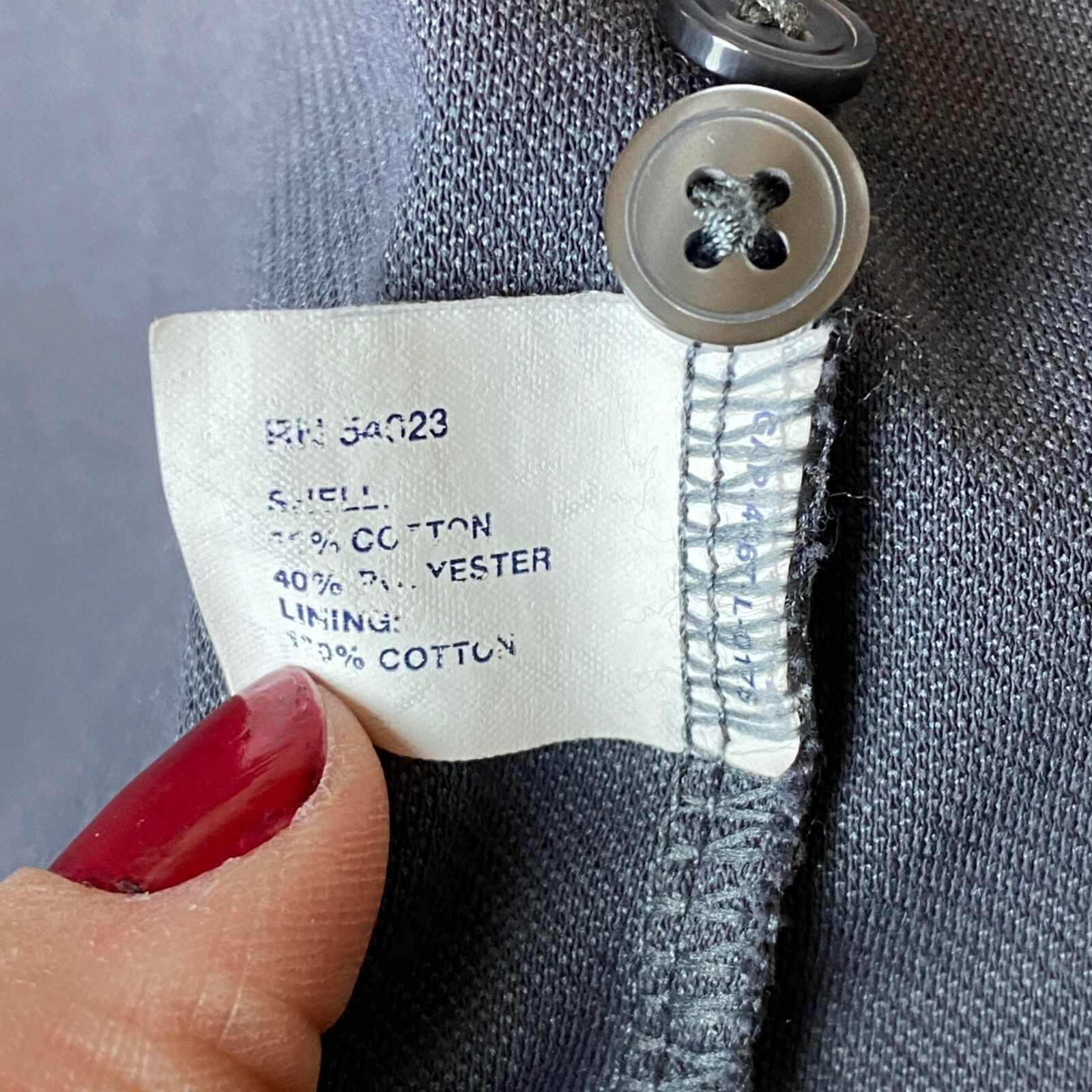 Gap Classic fit collared, button down, cotton, po… - image 7